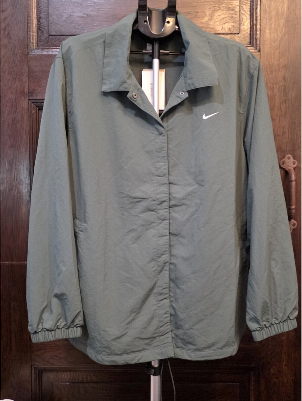 Nike Coaches Jacket Size XL Womens Jade Horizon Green